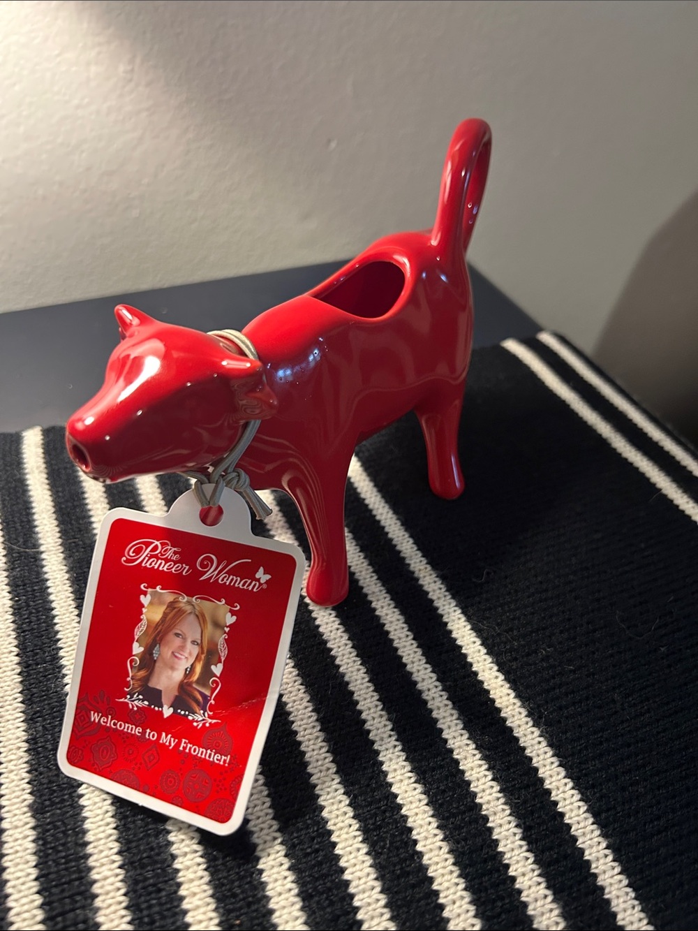 The Pioneer Woman Flea Market Red Cow Creamer